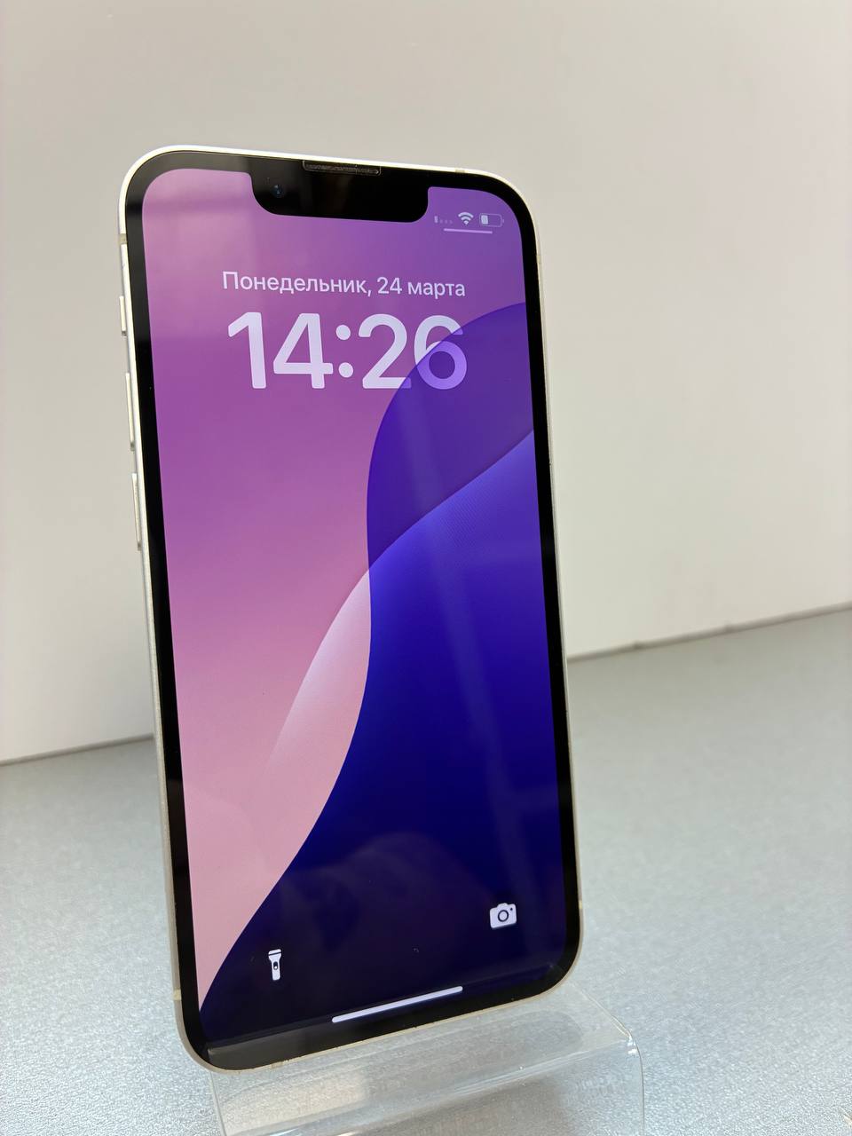 iPhone 13 Mini 128Гб, (77%), Сияющая звезда - БУ . . + +