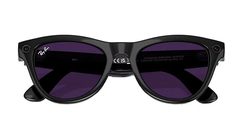 RayBan Meta Skyler RW4010 Shiny Black Amethyst (150 - 52 Size), Черный в Краснодаре