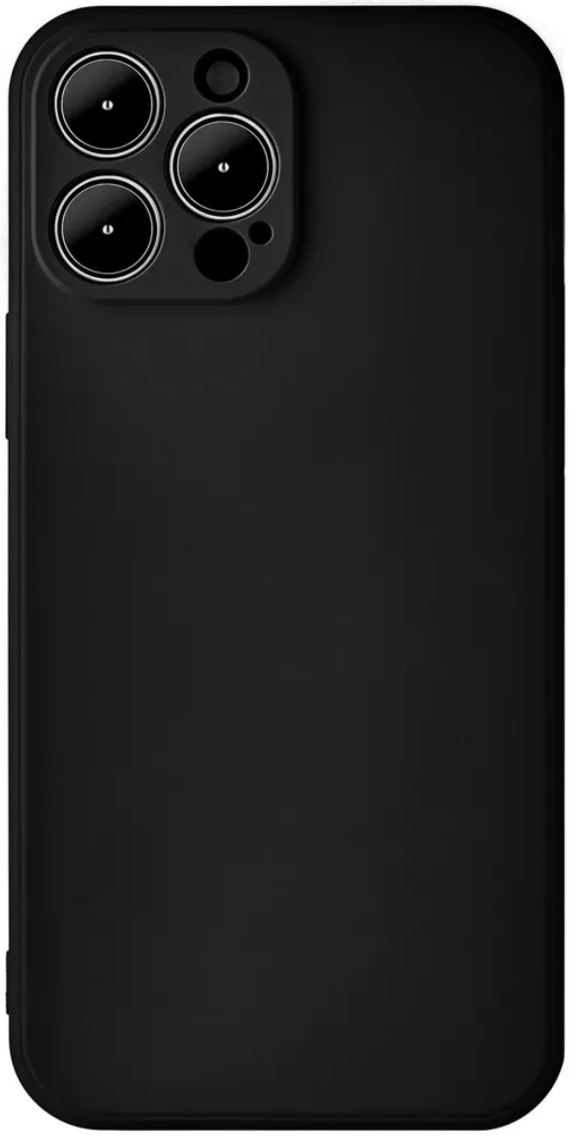 Чехол Ubear Camera protection для iPhone 13 Pro Max, Софт-тач, Черный