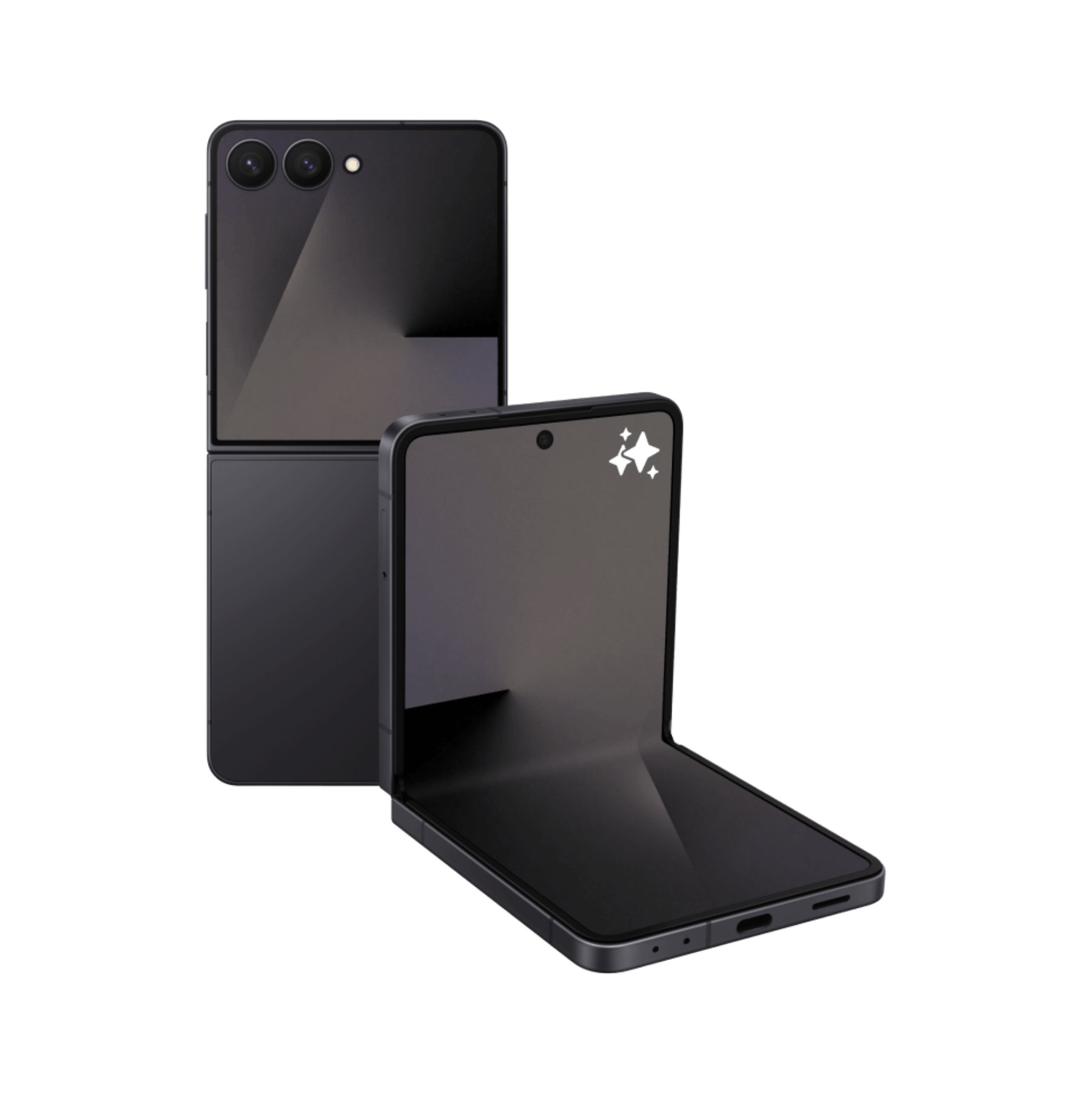 Galaxy Z Flip7 5G 12/512Гб, Черный (битый пиксель) - Б/У