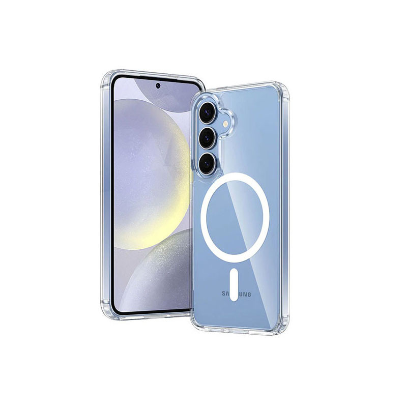 Чехол Mutural для Samsung S25, Ice Magsafe, Прозрачный