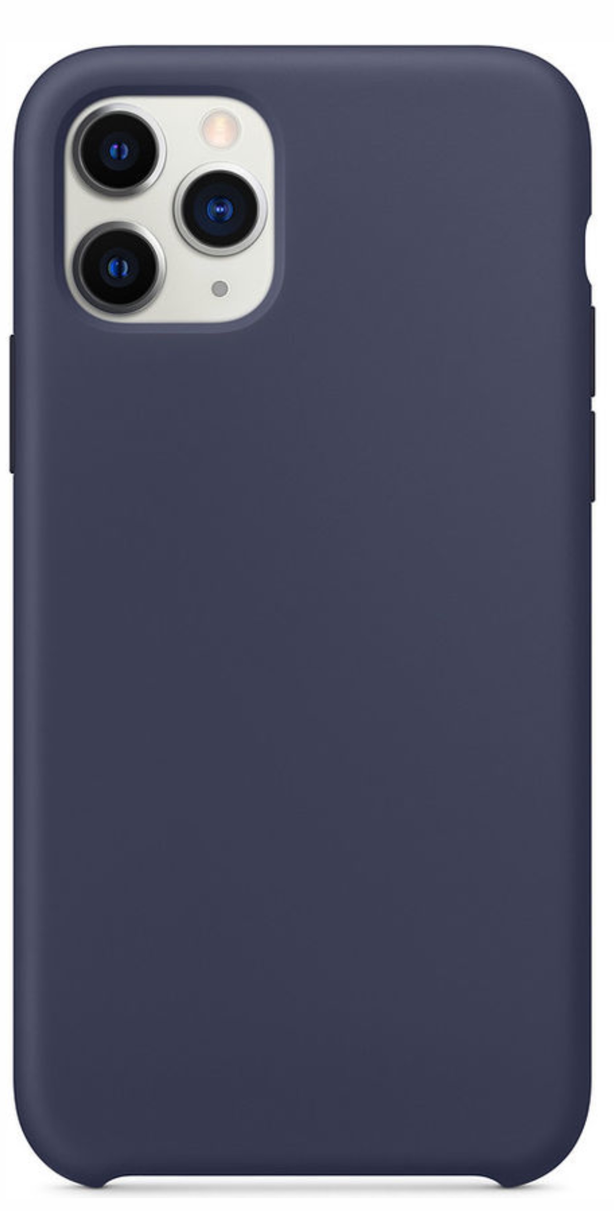 Оригинальный Силиконовый чехол для Apple iPhone 11 Pro, Темно-синий