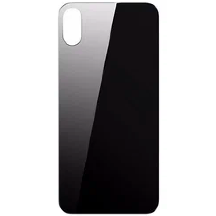 Защитное стекло на заднюю панель Baseus цельное для iPhone X, Черный