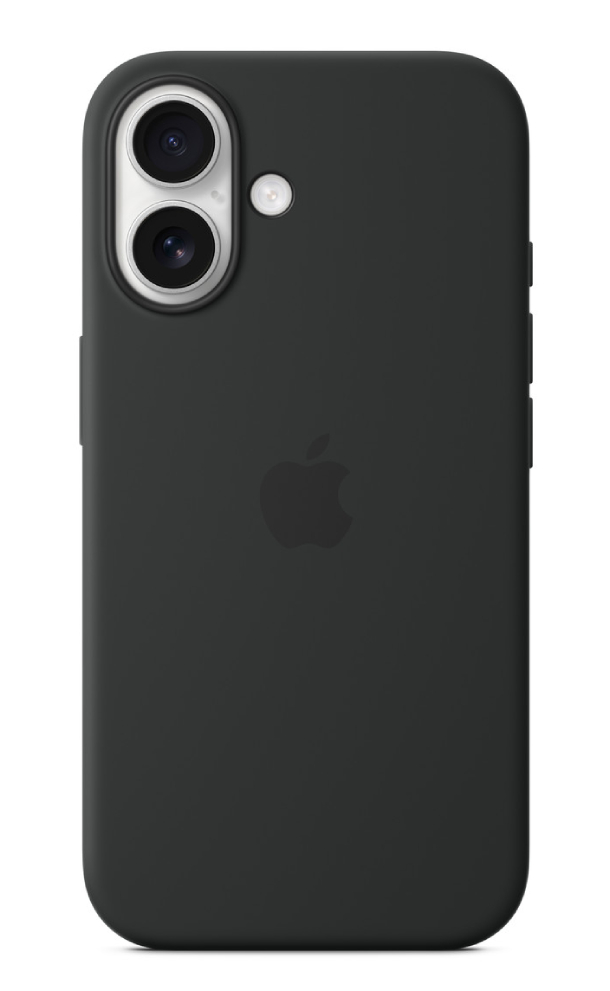Чехол Оригинальный Силикон MagSafe для iPhone 16, Черный