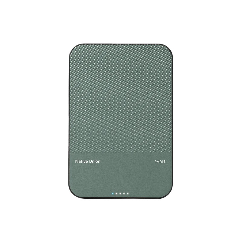 Power Bank Native Union (Re)Classic Magnetic 5000 мА·ч, Зеленый