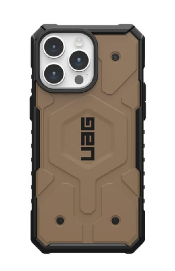 Чехол с поддержкой MAGSAFE Uag Pathfinder Clear для iPhone 16 Pro, Неон