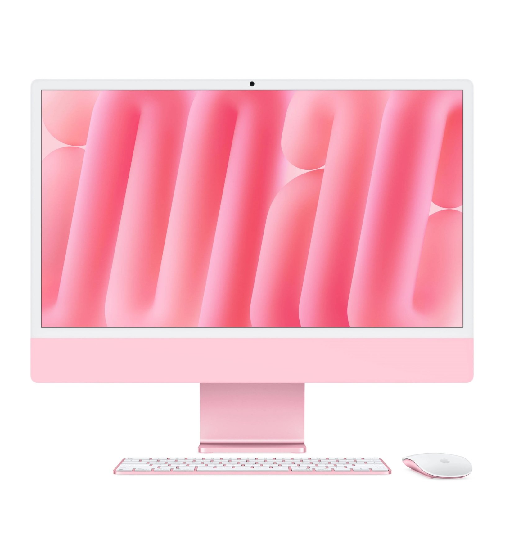 Apple iMac 24", 2024, Retina 4,5K, M4 10Core CPU, 10Core GPU/16Гб/256Гб SSD, Розовый