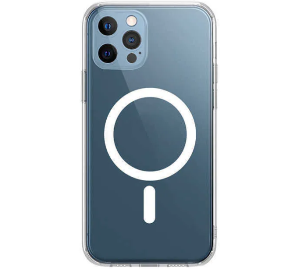 Чехол MagSafe Magnetic для iPhone 12/12 Pro, Прозрачный