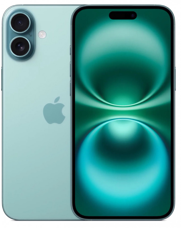 Смартфон Apple iPhone 16 Plus 512Гб (eSIM) Морская бирюза