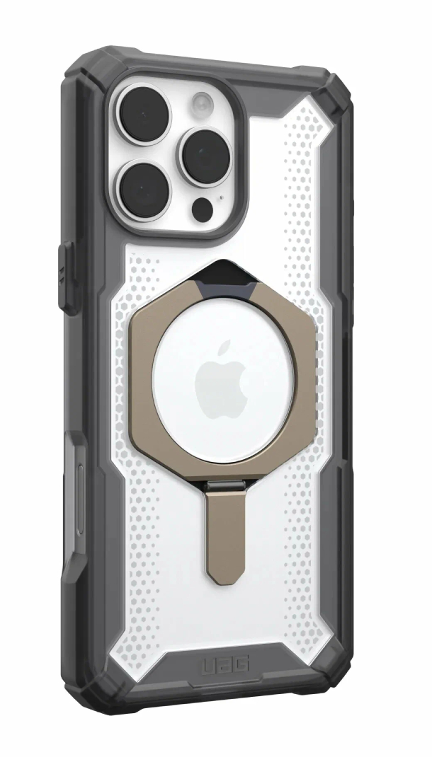 Чехол с поддержкой MAGSAFE Uag Plasma XTE для iPhone 16 Pro Мах, Тонированный/Титан