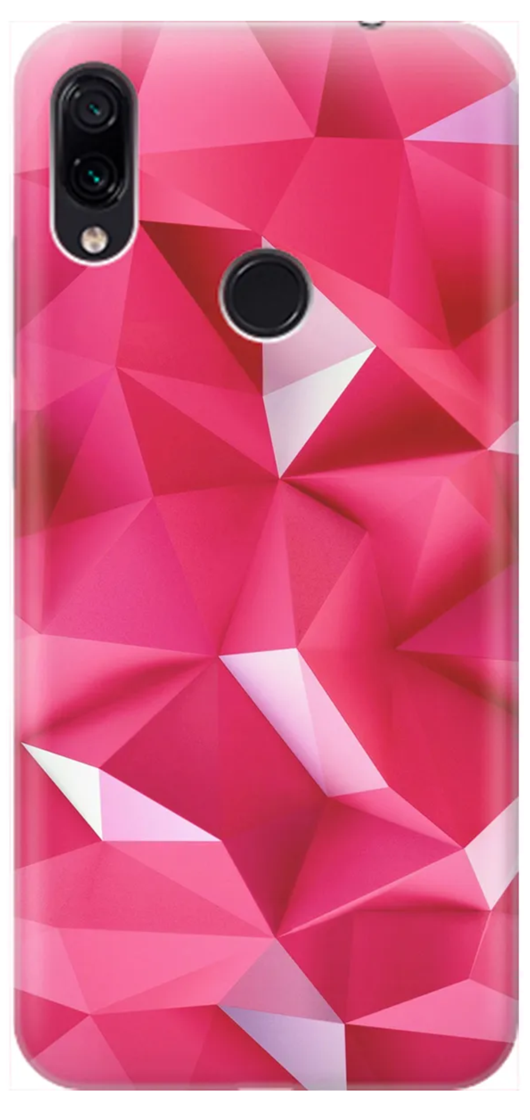 Чехол Силиконовый для Xiaomi Redmi Note 7, Ромбы