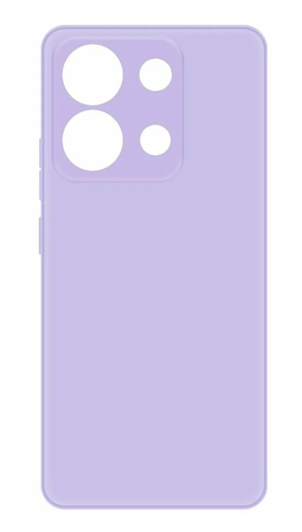 Чехол Silicone Cover для Redmi Note 13, Лавандовый