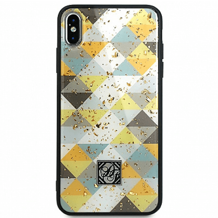 Чехол Силиконовый для iPhone Xs Max, Ромбы