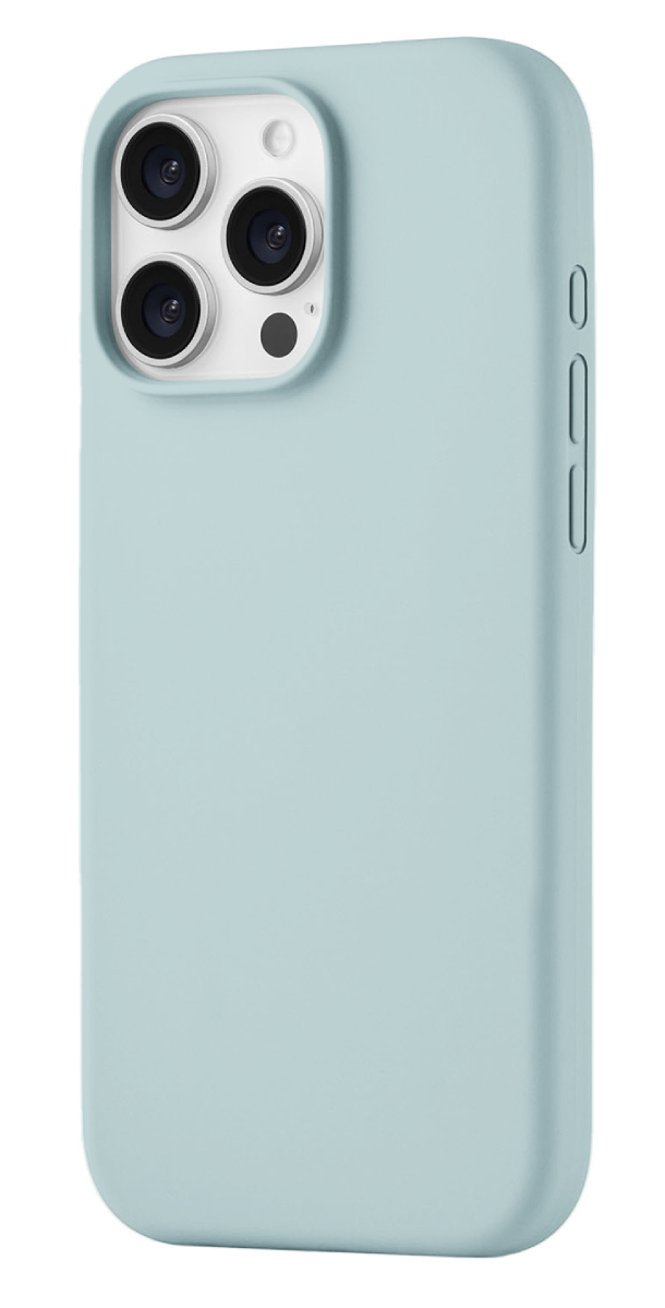Чехол Ubear Touch Mag Case для iPhone 16 Pro, Силикон, софт-тач, Холодная Мята