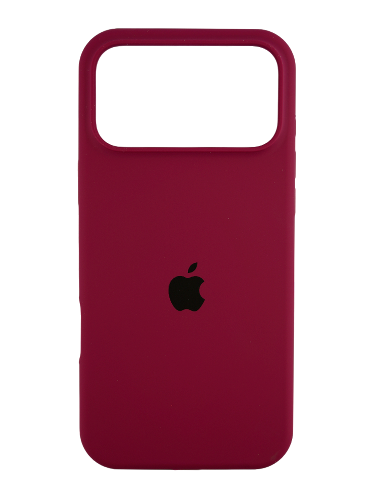 Чехол Silicone Case iPhone 17 Pro, Бордовый