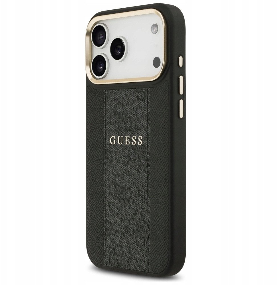 Чехол Guess iPhone 17 Pro Max, MagSafe, Черный