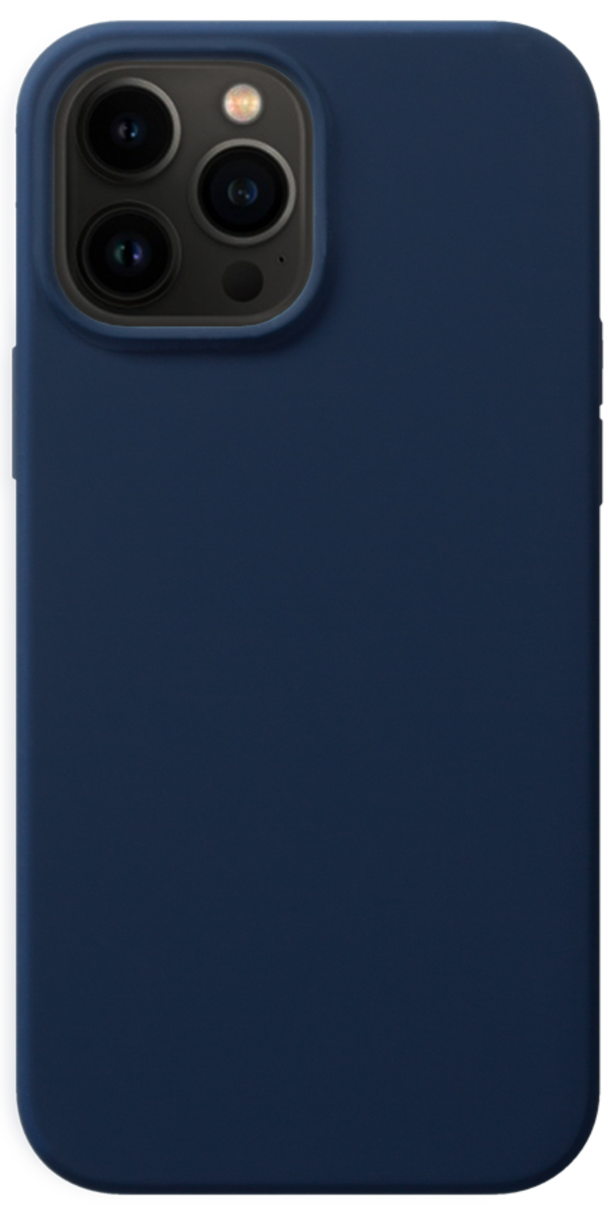 Чехол Deppa Силикон Pro для iPhone 13 Pro Max, Синий Графит