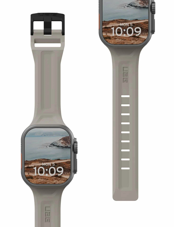 Ремешок силиконовый UAG Scout Силикон для Apple Watch 42/44/45/49мм, Титан