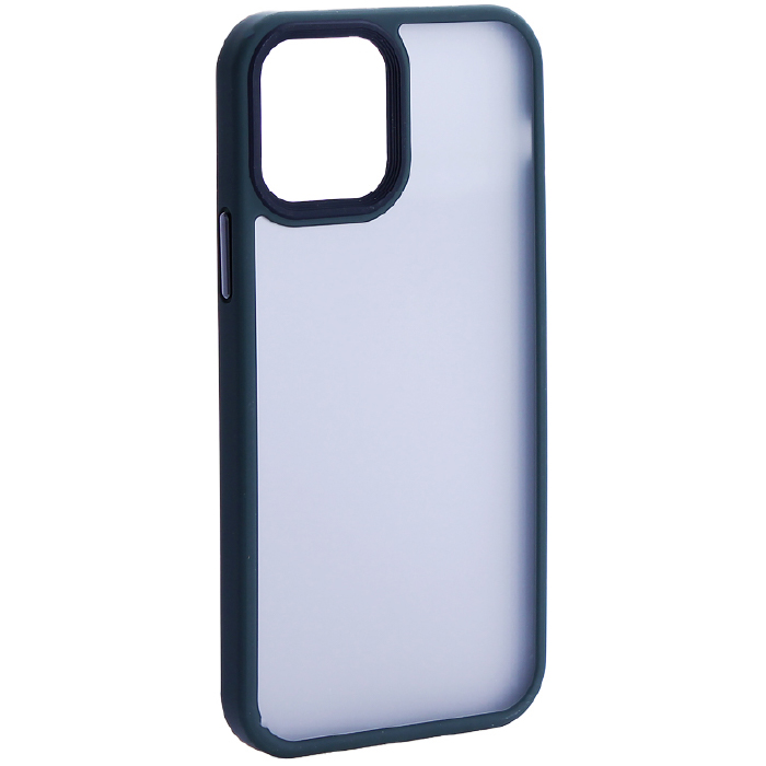 Чехол пластиковый DFANS Design Be Different с силиконовыми бортами для iPhone 12 Pro Max, Черный