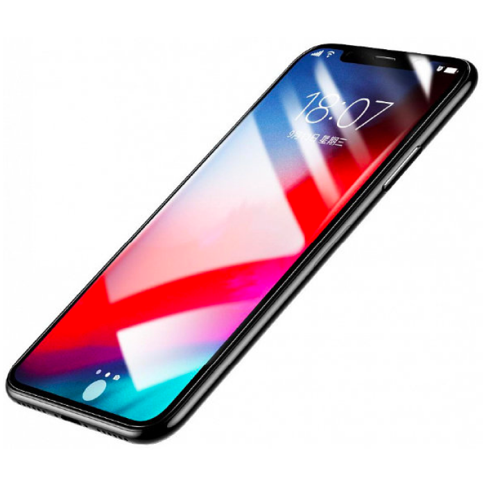 Комплект защитных стекол Baseus Glass Film Set для iPhone Xs Max (Transparent)