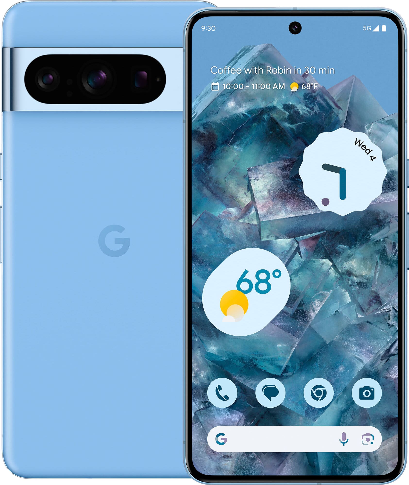 Google Pixel 8 Pro 12/128Гб, Голубой