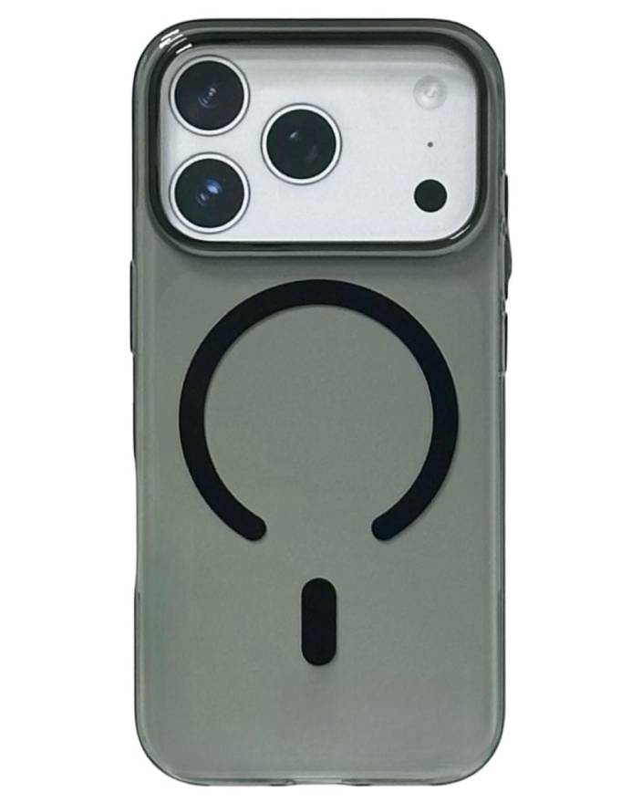 Чехол Keephone X-Crystal MagSafe Case iPhone 17 Pro, Прозрачно-зеленый