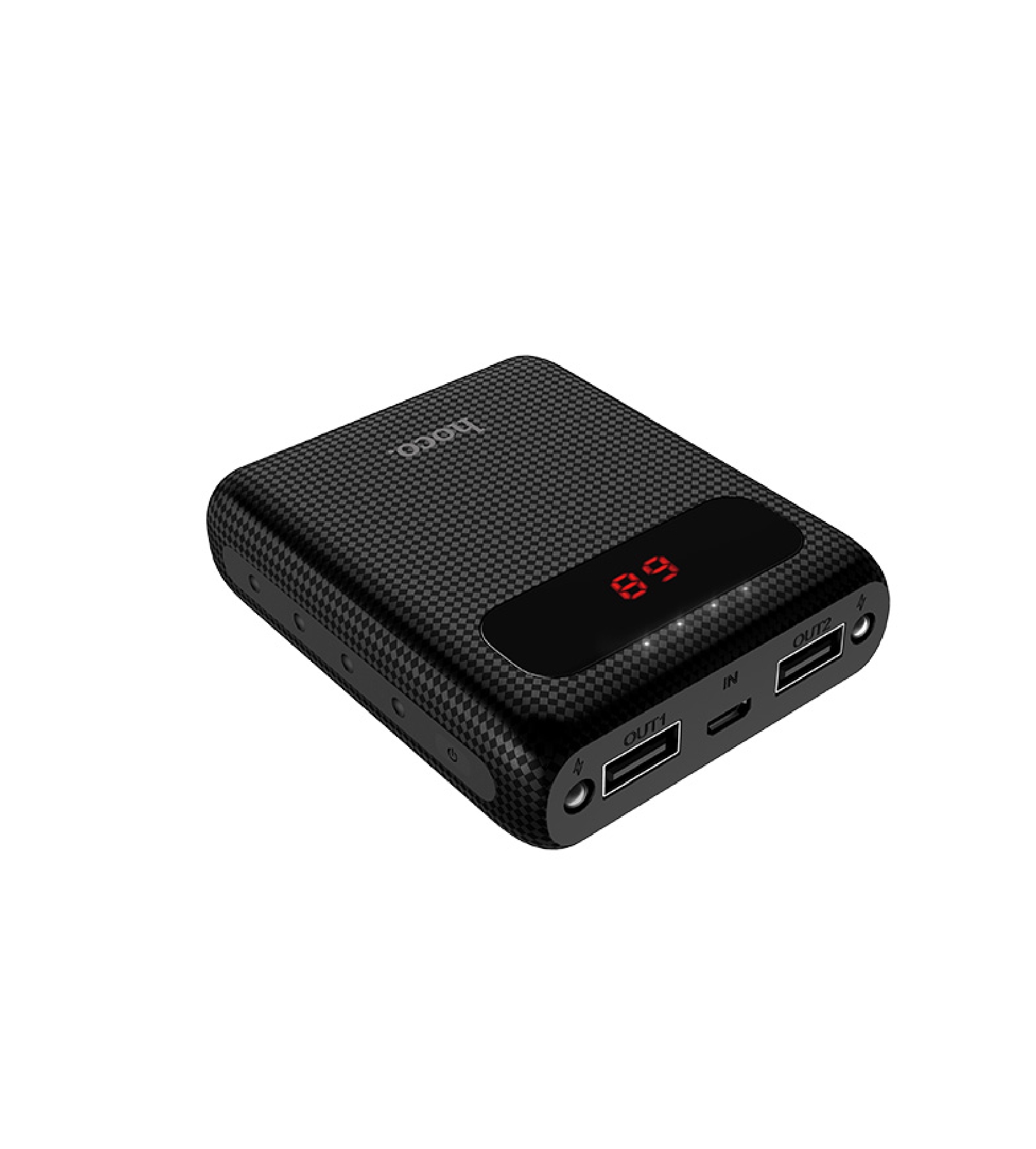 Power Bank Hoco B20 MIGE, 10000 мА·ч, Черный