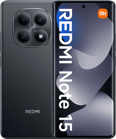 Смартфон Xiaomi Redmi Note 15 8/256Гб, Черный EU