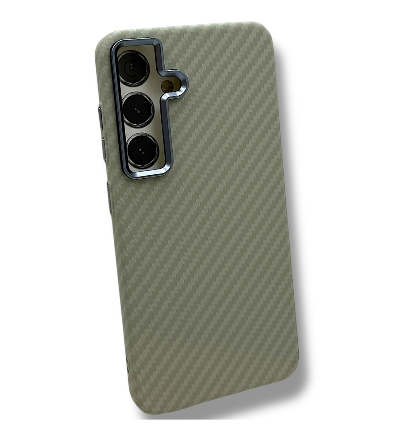 Чехол Mosbros carbon Samsung S25 Ultra, MagSafe, Зеленый