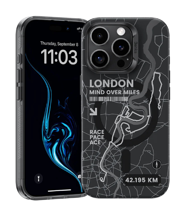 Чехол силиконовый Benks London Phone Case MagSafe для iPhone 16 Pro Max