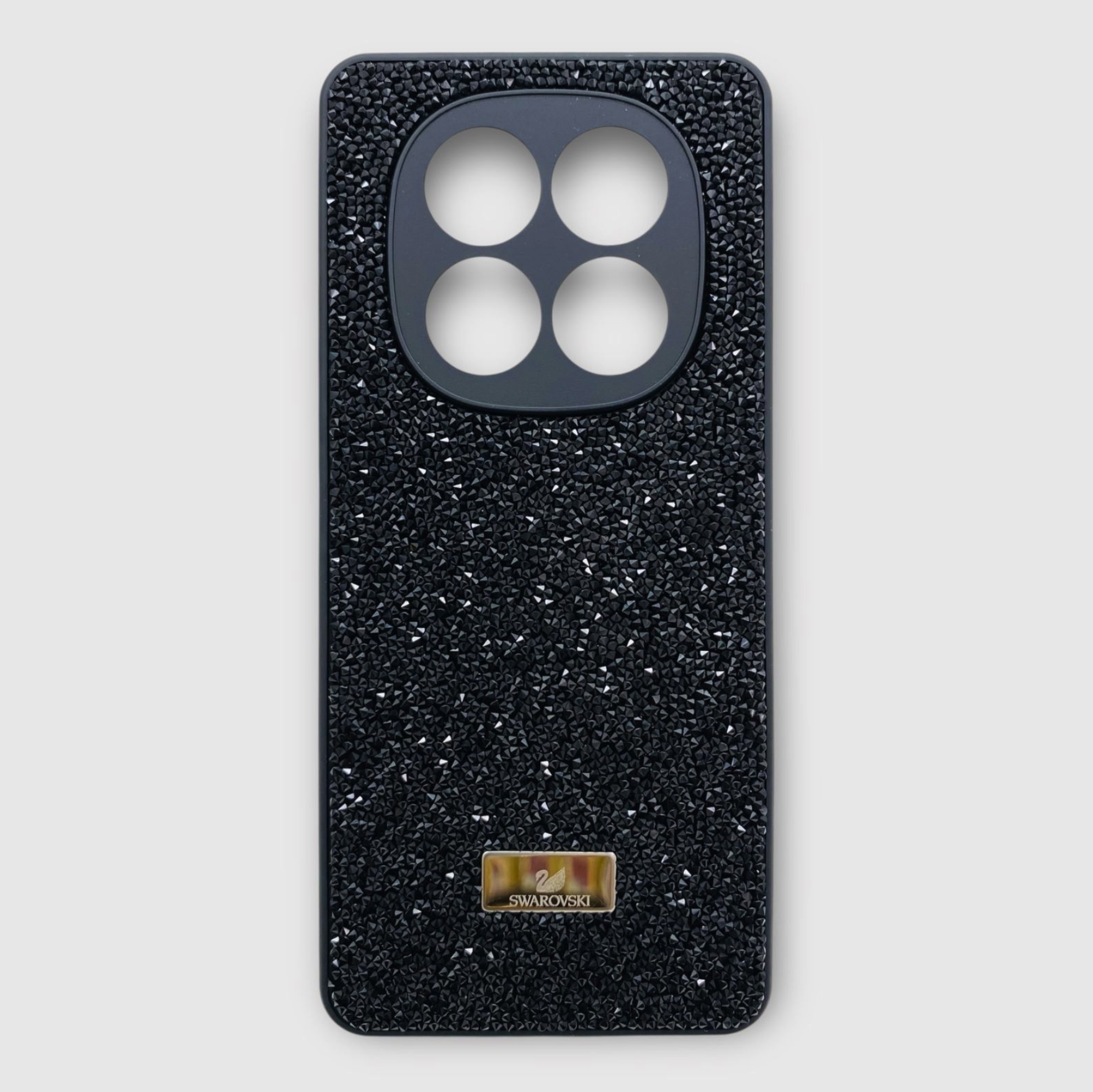 Чехол со стразами Swarovski для Xiaomi Redmi Note 14 PRO 4G, черный