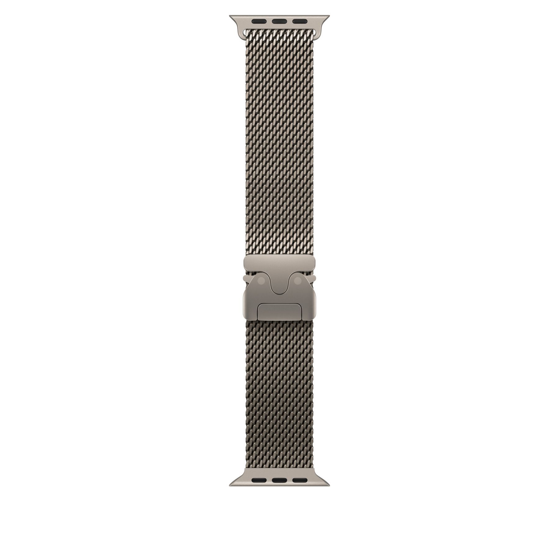 Ремешок Apple для Apple Watch 49мм Milanese Loop M, Натуральный титан