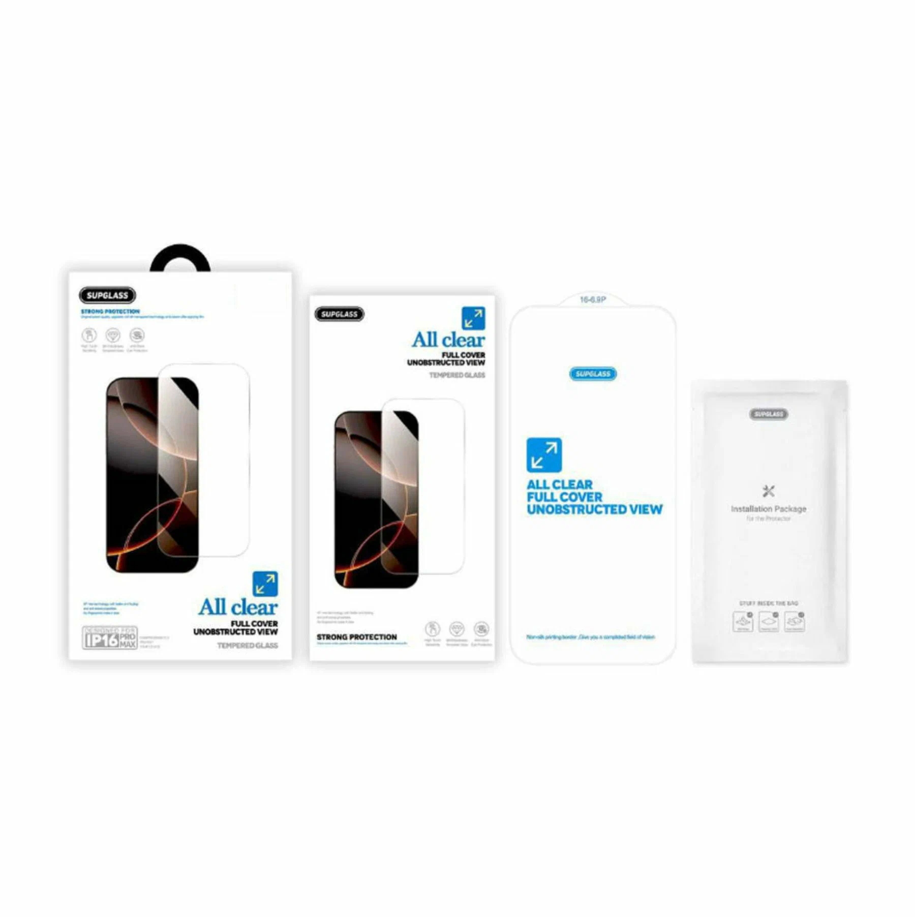 Защитное стекло SUPGLASS Privacy Glass SG-09 IPhone 17 Pro (6.3)