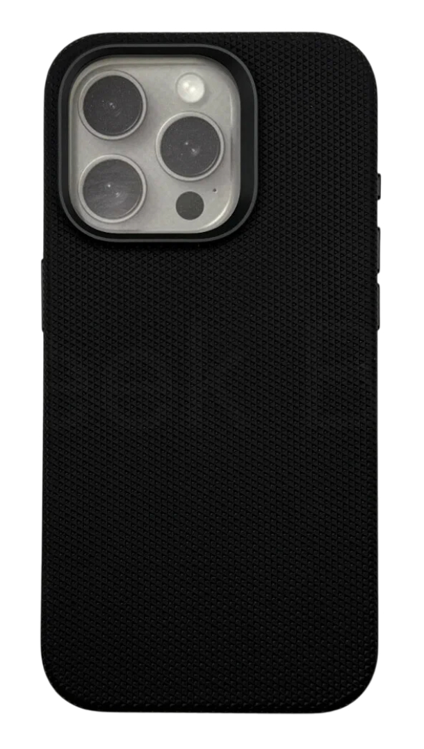 Чехол PULOKA Cover Classic 303 Mag Safe для iPhone 15 Pro, Черный