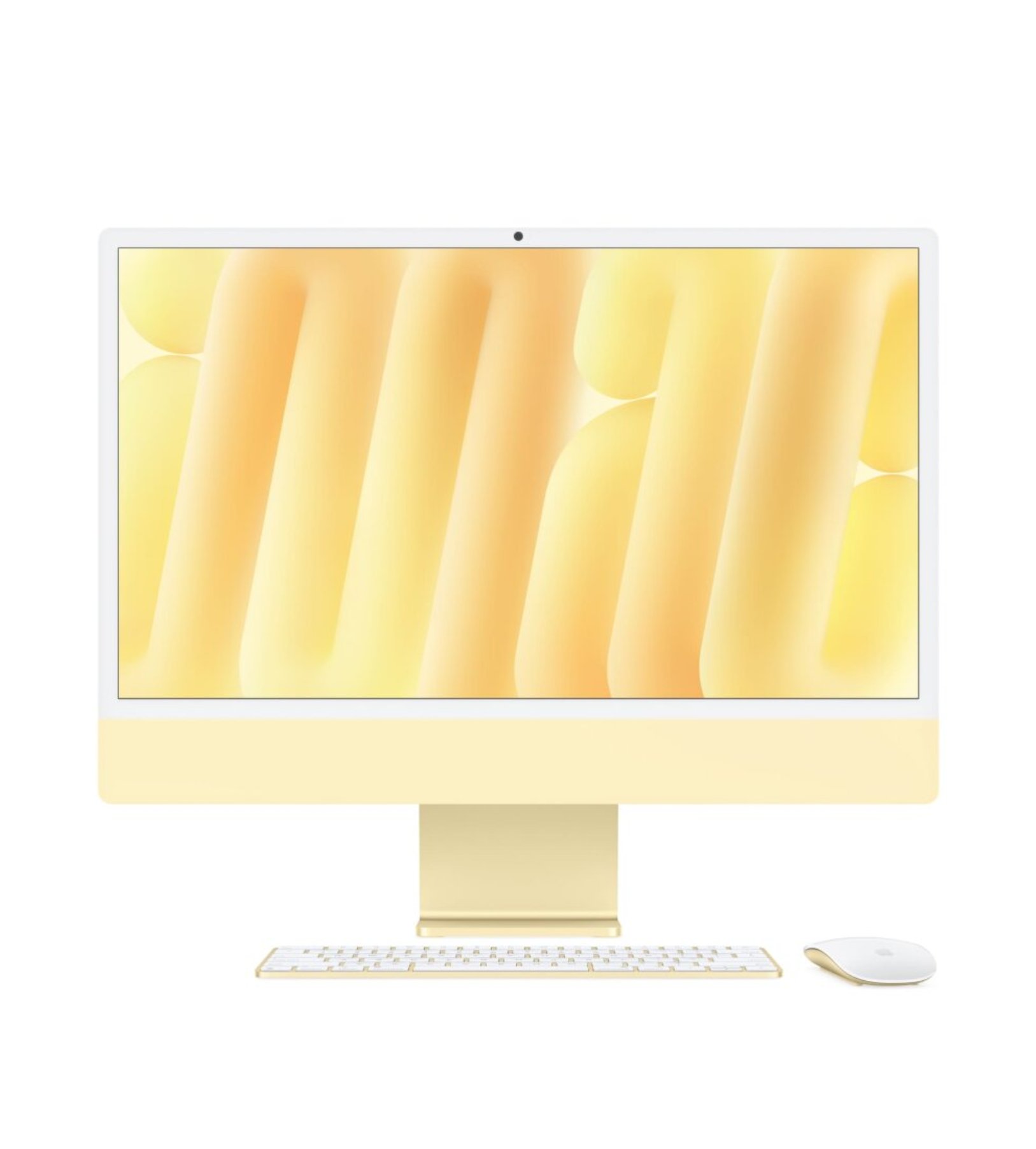 Apple iMac 24", 2024, Retina 4,5K, M4 8Core CPU, 8Core GPU/16Гб/256Гб SSD, Желтый
