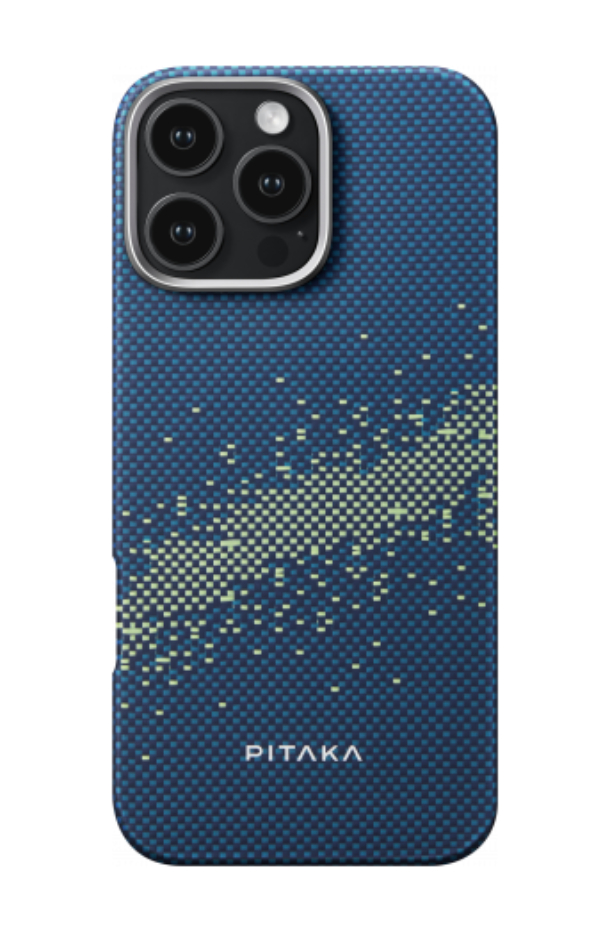 Чехол PITAKA StarPeak Tactile Woven для iPhone 16 Pro Max, Млечный путь