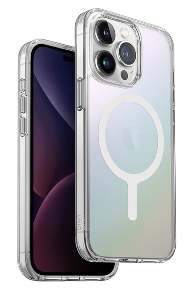 Чехол Uniq для iPhone 15 Pro Max, Lifepro Xtreme AF MagSafe, Радужный