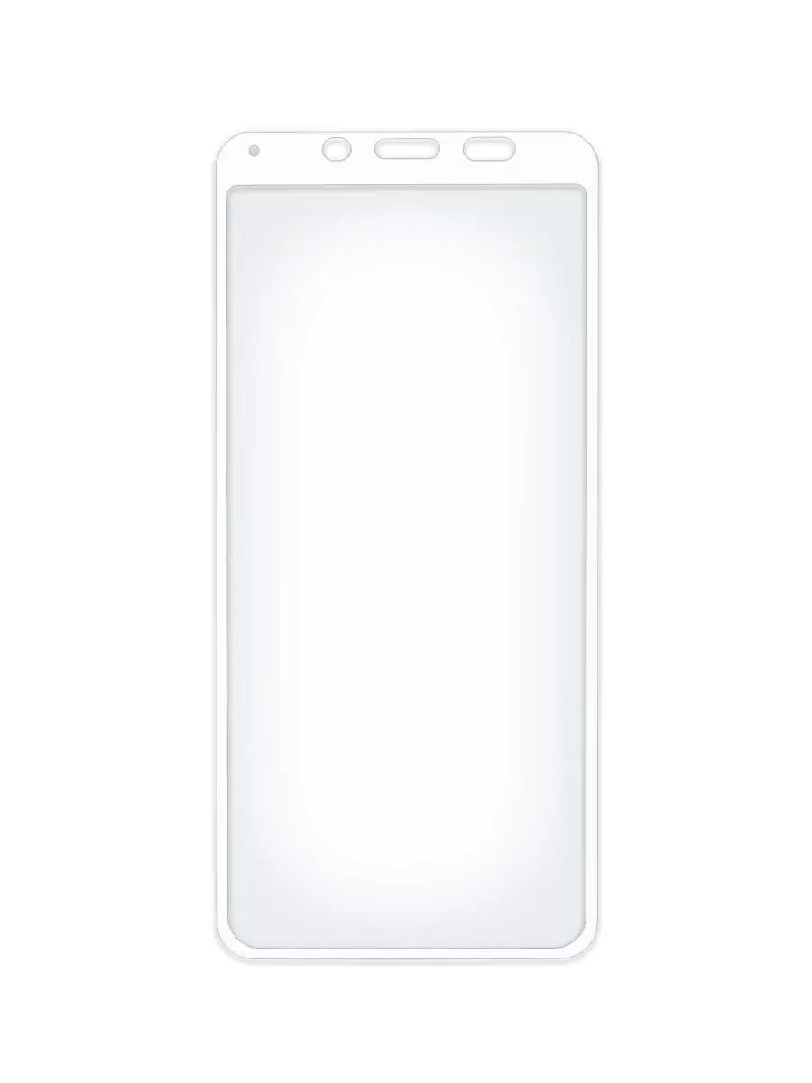 Защитное стекло 2D для Xiaomi Redmi 6/6A, Белый