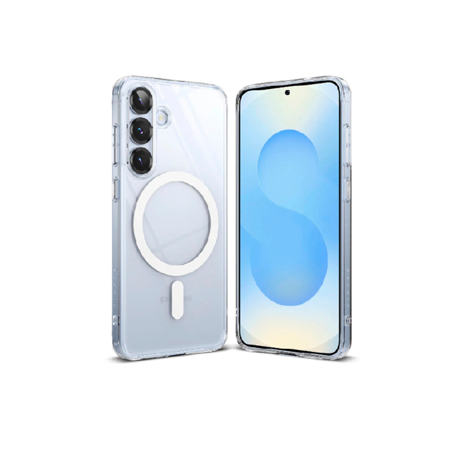 Чехол Keephone Kevilar X-Crystal Samsung S25 Plus, MagSafe, Прозрачный