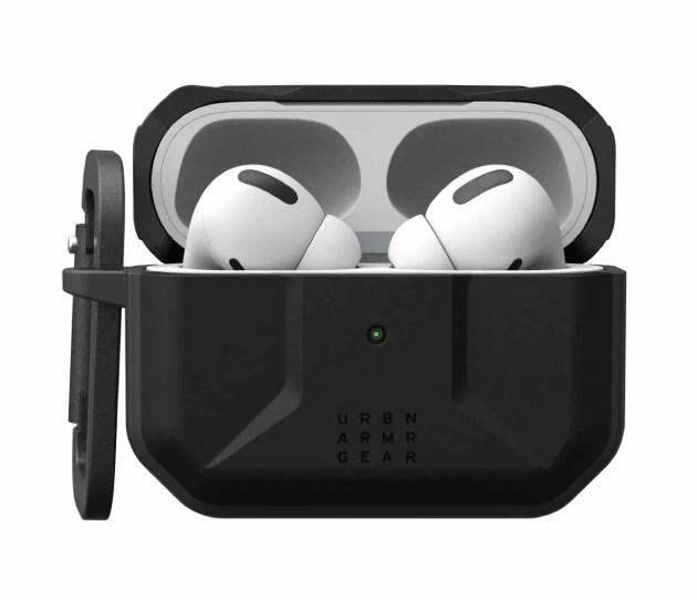 Чехол с карабином Urban Armor Gear (UAG) Civilian для AirPods Pro / Pro 2, Черный