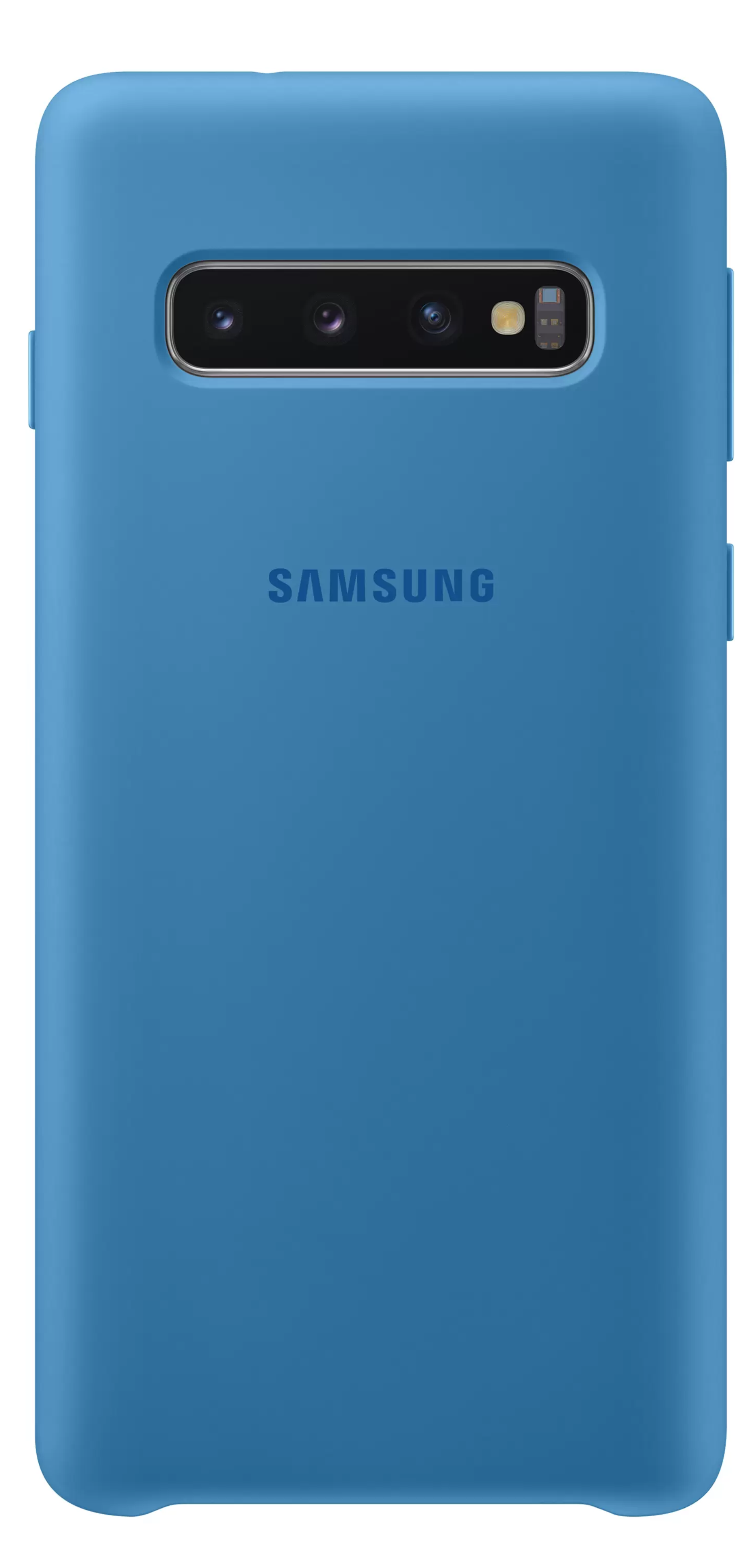 Чехол Силиконовый для Samsung Galaxy S10, Синий