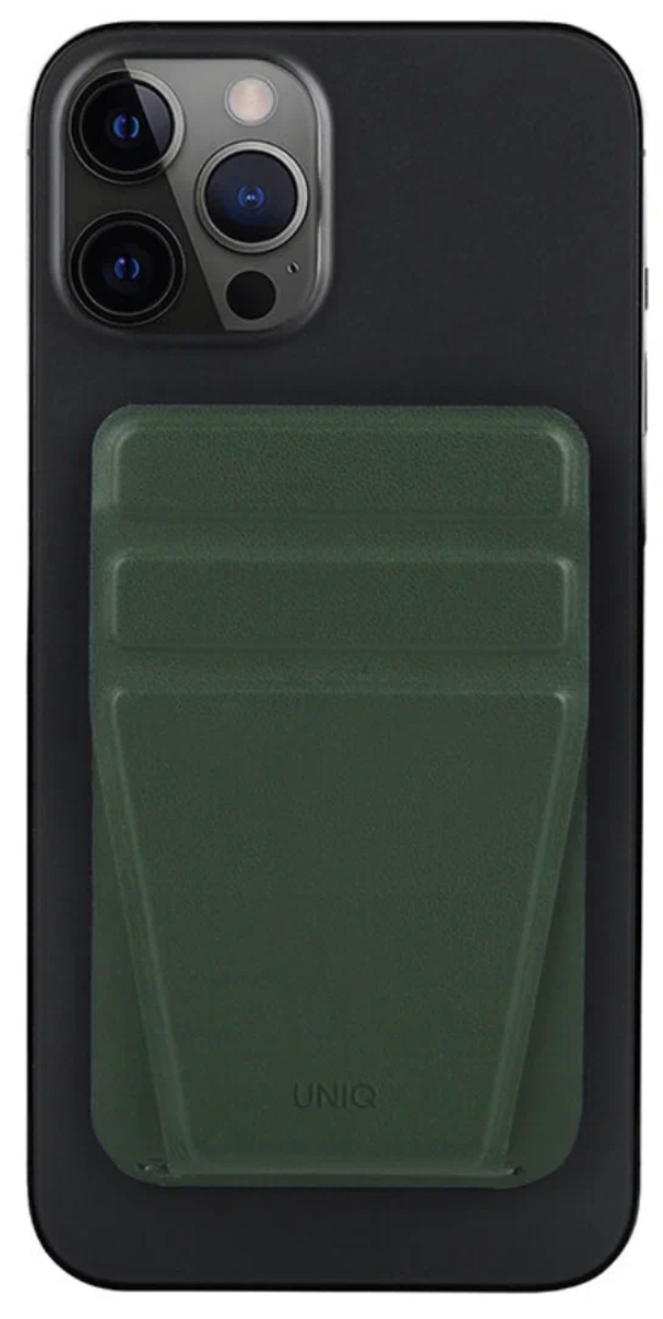 Чехол-бумажник Uniq LYFT Magnetic с подставкой, Зеленый