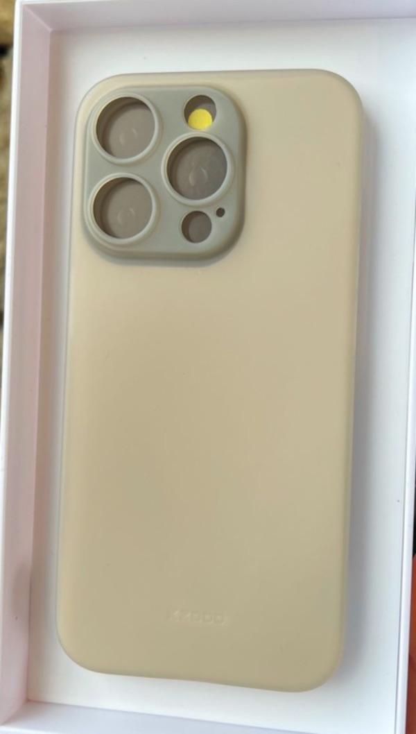 Чехол K-DOO Air Skin для iPhone 15 Pro, Темно-серый