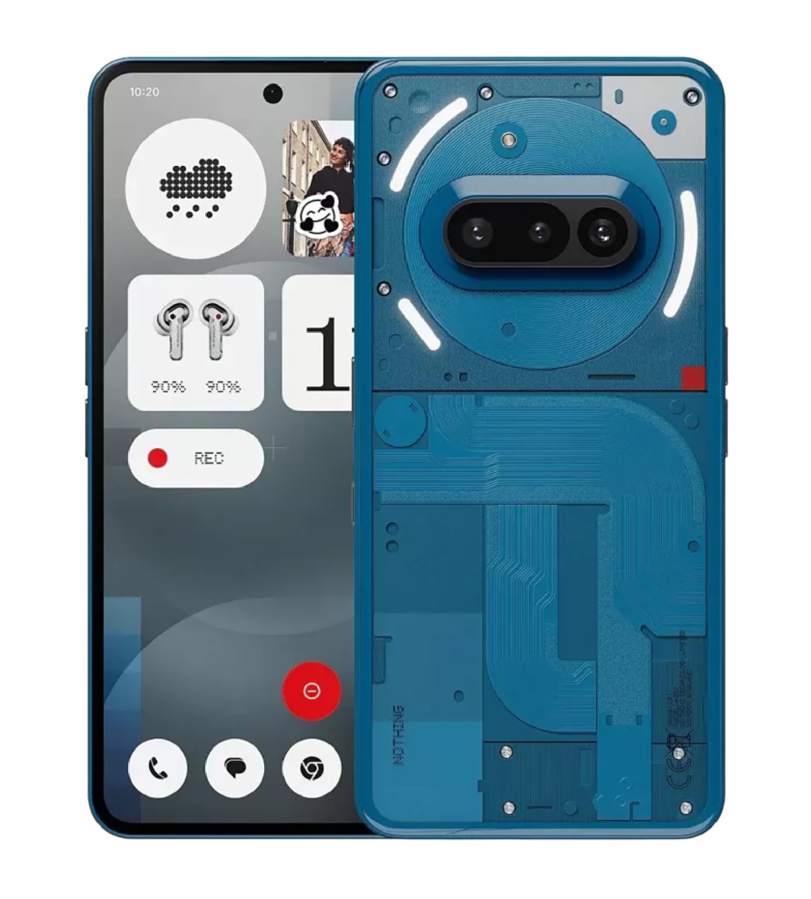 Nothing Phone (3A) 8/128Гб, Синий