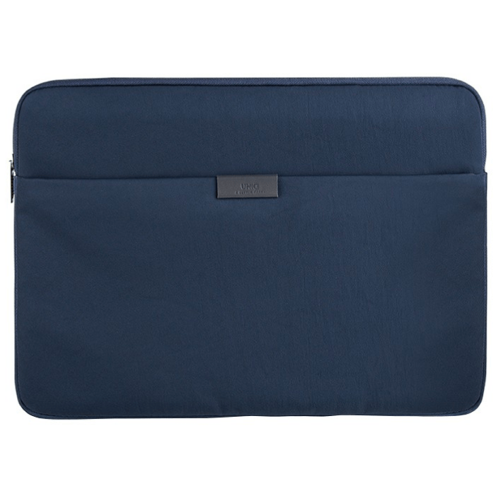 Сумка Uniq для MacBook 14" Bergen Nylon Laptop sleeve Abyss, Синяя