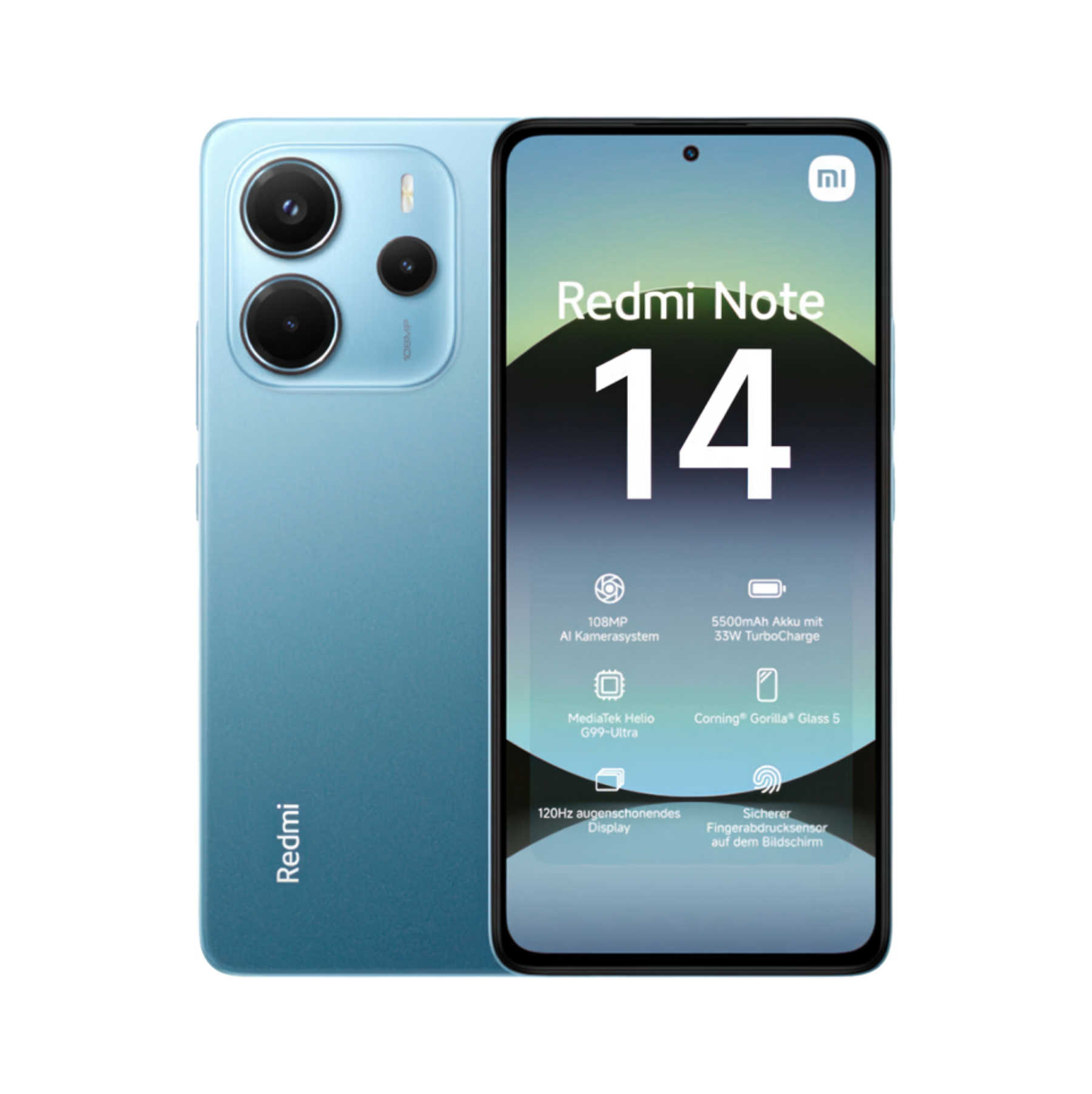 Xiaomi Redmi Note 14 8/256Гб Без зарядного устройства, Синий океан, EU Xiaomi Redmi Note 14 8/256Гб Без зарядного устройства, Синий океан, EU
