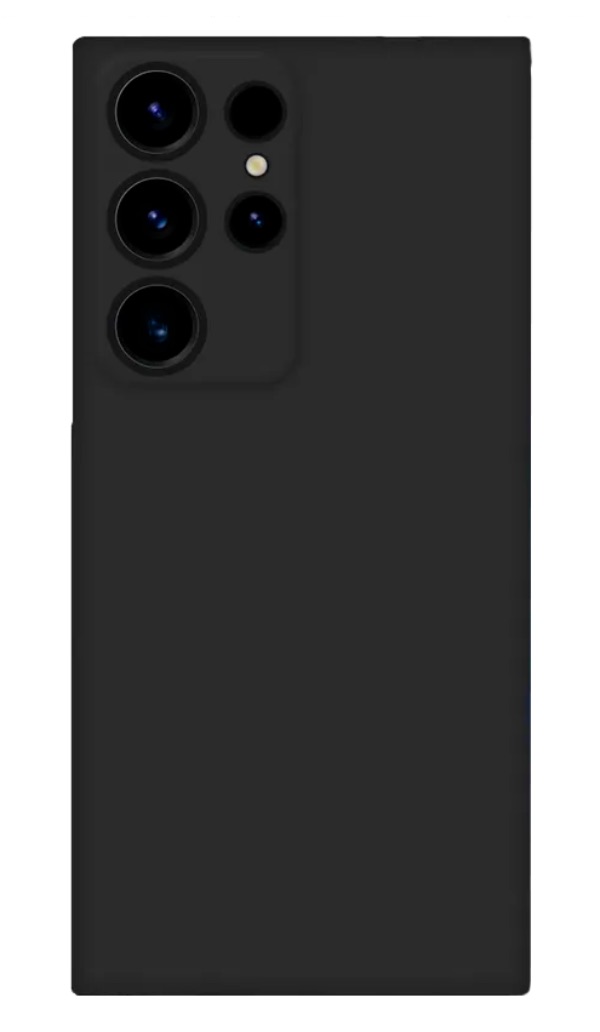 Чехол Силикон для Samsung Galaxy S24 Ultra, Черный