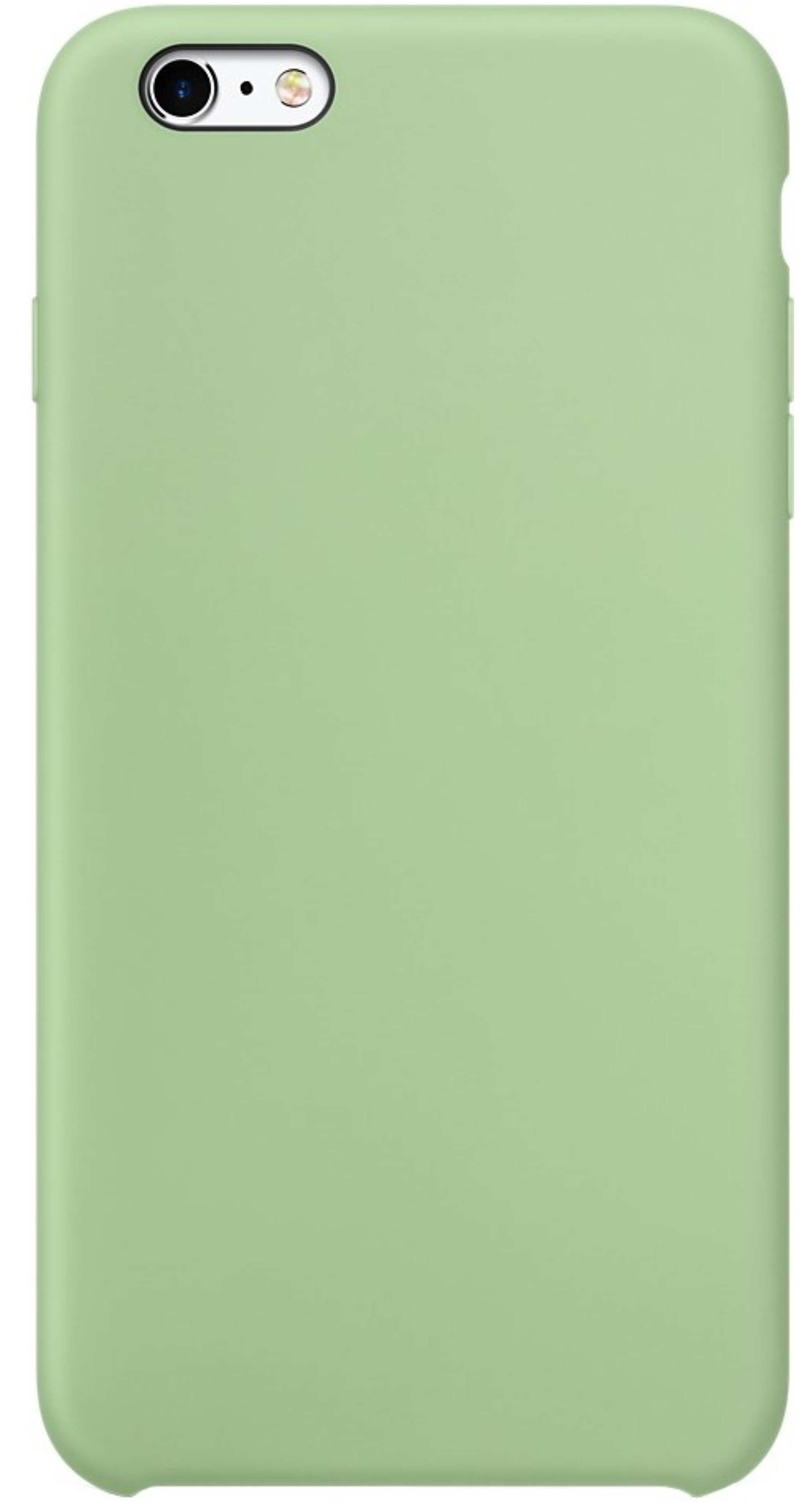 Оригинальный Силиконовый чехол для iPhone 6/6S, Бледно-зеленый