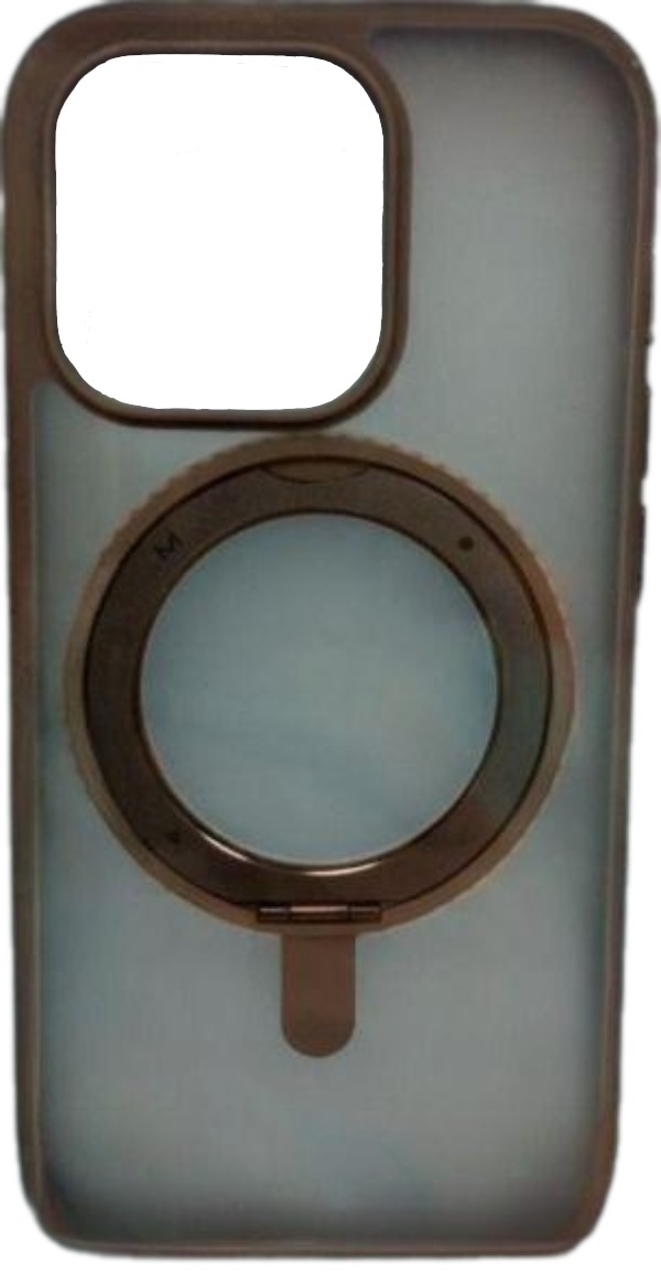 Чехол MOMAX Roller Hybrid Rotatable (MagSafe) для iPhone 15 Pro, Серый