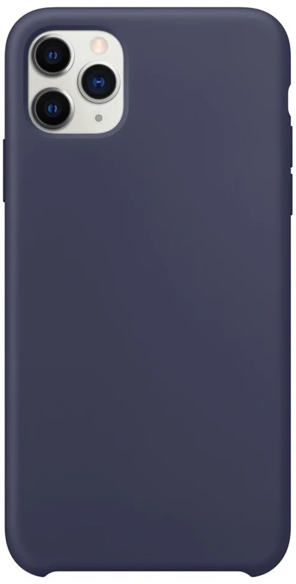 Оригинальный Силиконовый чехол для Apple iPhone 11 Pro, Синий
